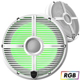 RECON 8 XW-W RGB | Wet Sounds High Output Component Style 8" Marine Coaxial Speakers